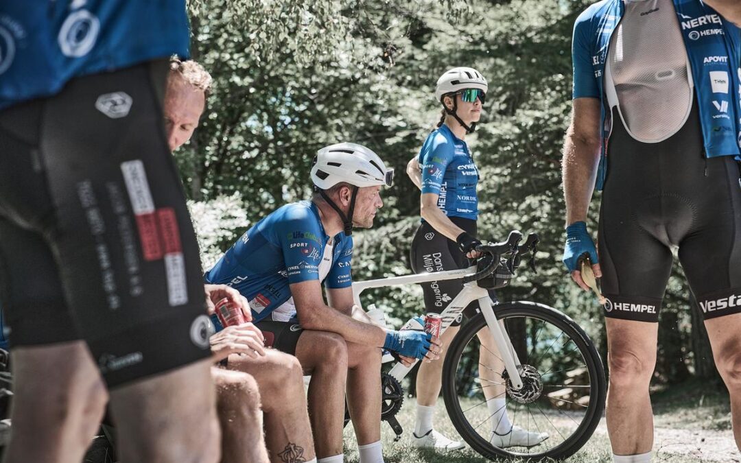 IFMS støtter Cykelnerven og kampen mod sclerose